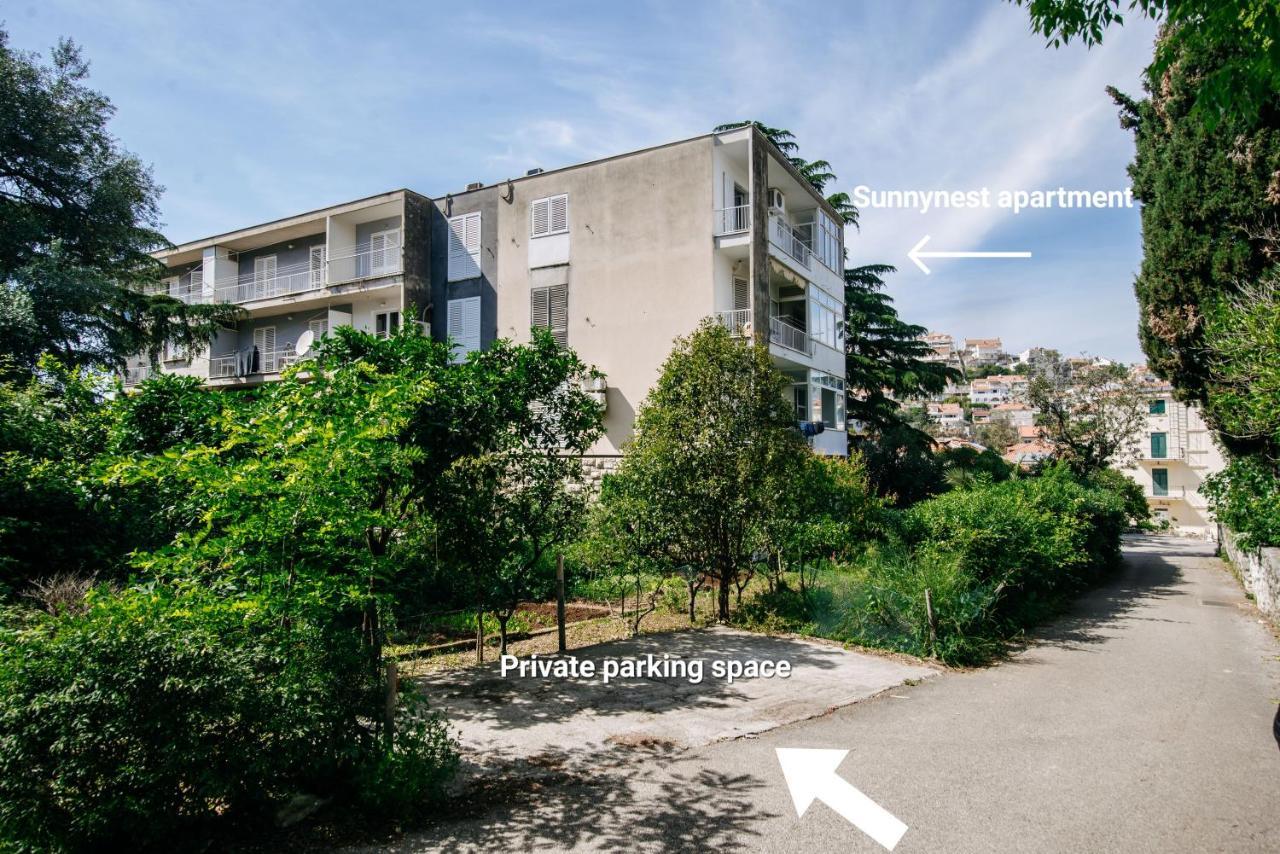 Sunnynest Apartment - 3Br Apt With Free Parking & Wi-Fi, Close To Lapad Bay Beach Dubrovnik Kültér fotó